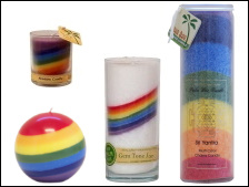 Picture of Rainbow Candles