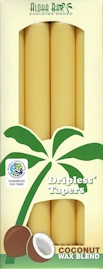 Gold Coconut Tapers: 4 Pack