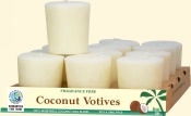 White Coconut Votives - Fragrance Free