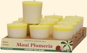 Maui Plumeria Perfume Blend Votives
