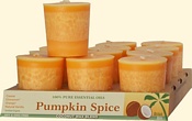 Pumpkin Spice Coconut Votives