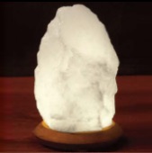 Photo of White Salt Lamp